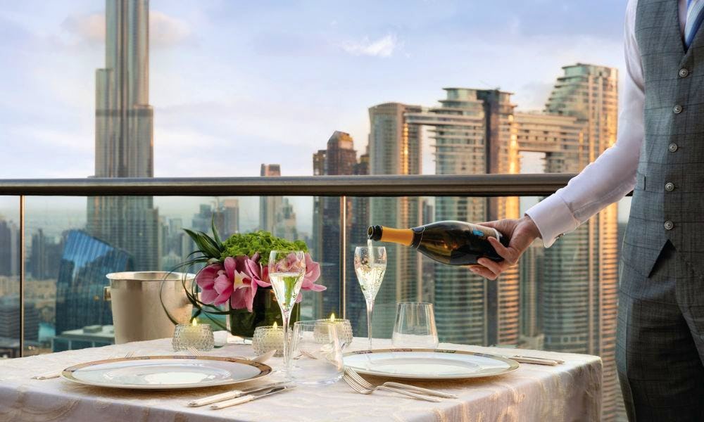 The most romantic private dining rooms in Dubai