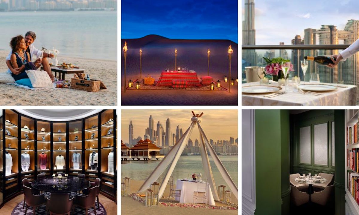 The most romantic private dining rooms in Dubai