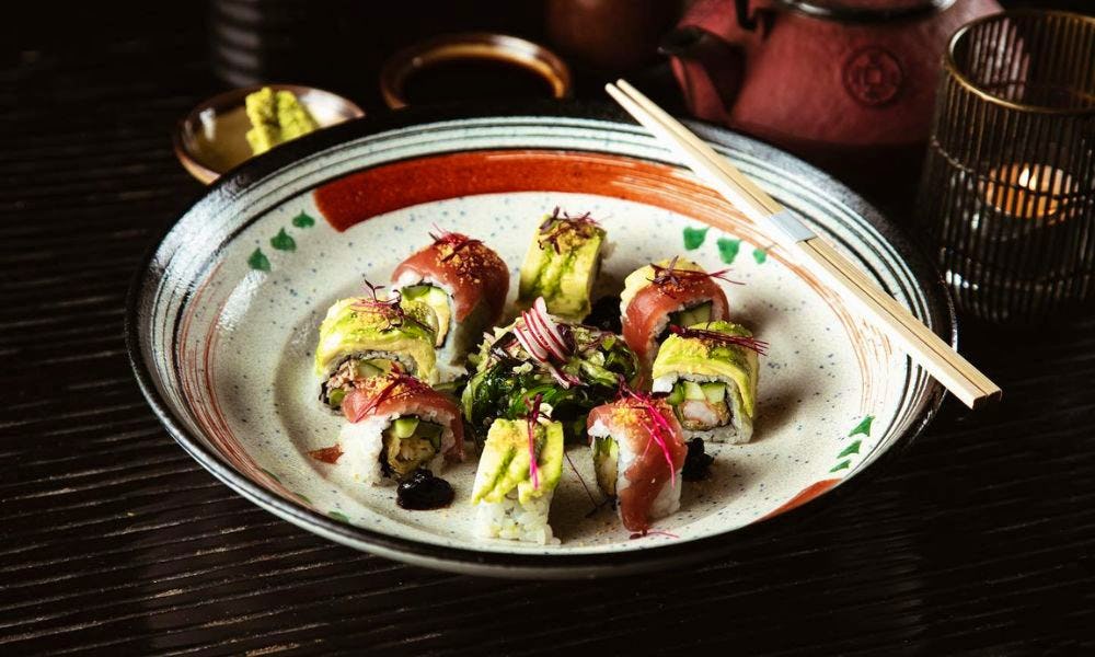 blushing dragon brunch at karma kafe