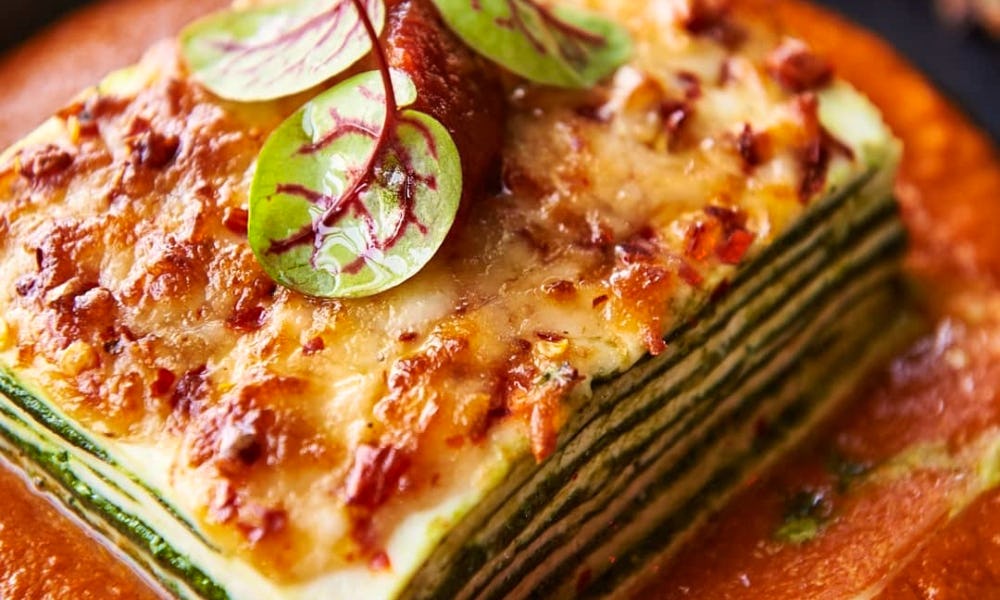 saag paneer lasagna masti