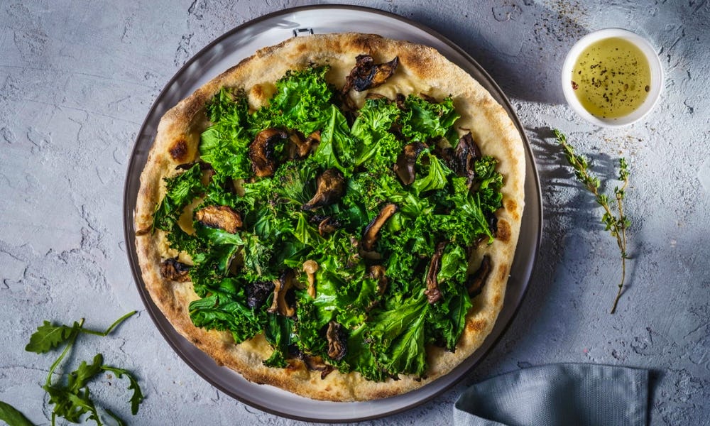 kale pizza folia