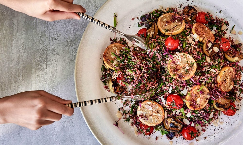 quinoa salad menagerie