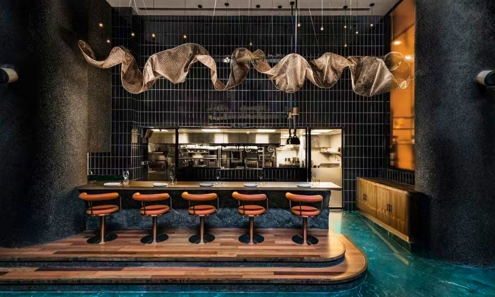 Chef's table at Jun's