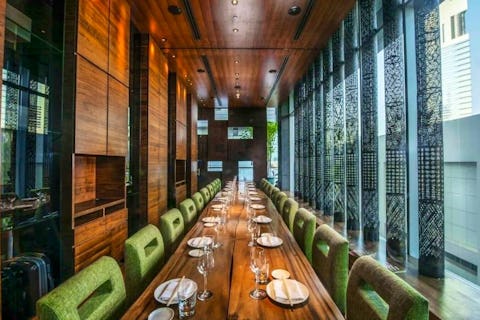 9 best private dining rooms in Business Bay