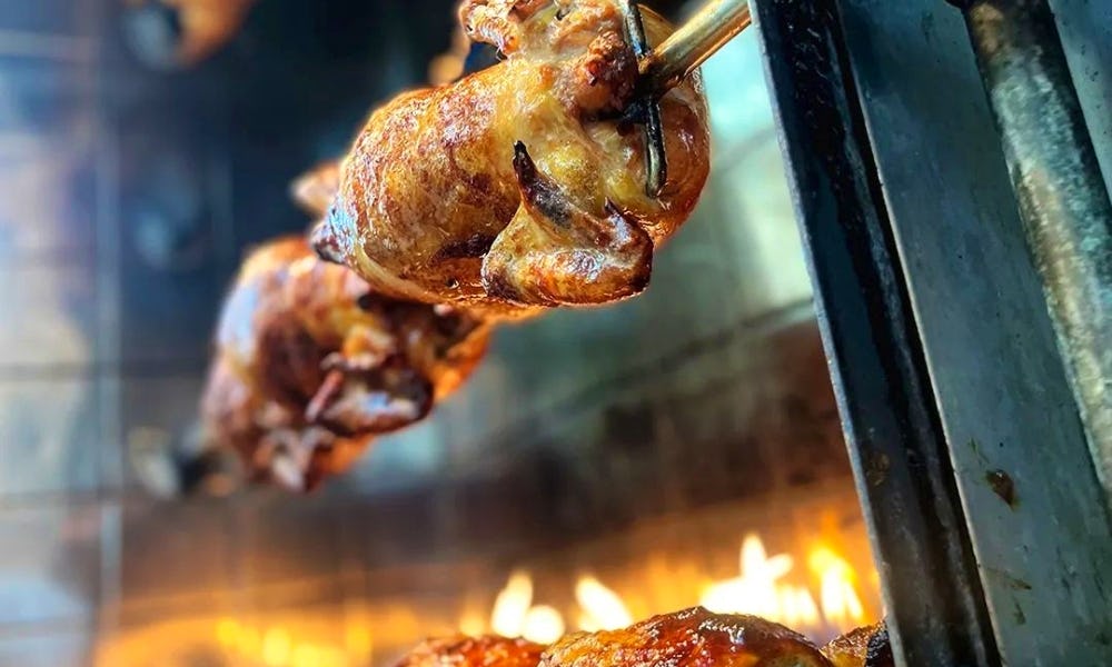 grilled chicken at lebanese grill