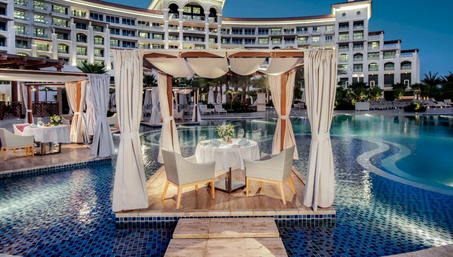 Pool Deck at Waldorf Astoria Dubai Palm Jumeirah