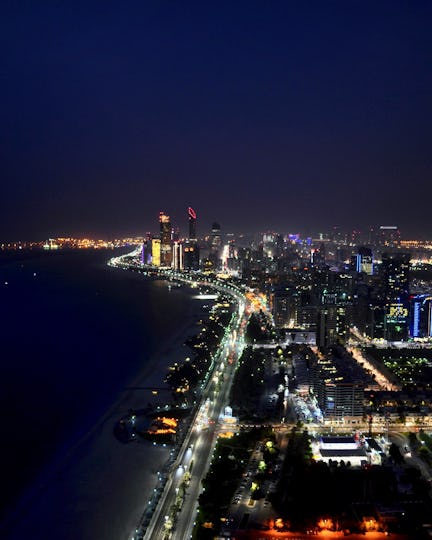 Helipad Dinner at St Regis Abu Dhabi
